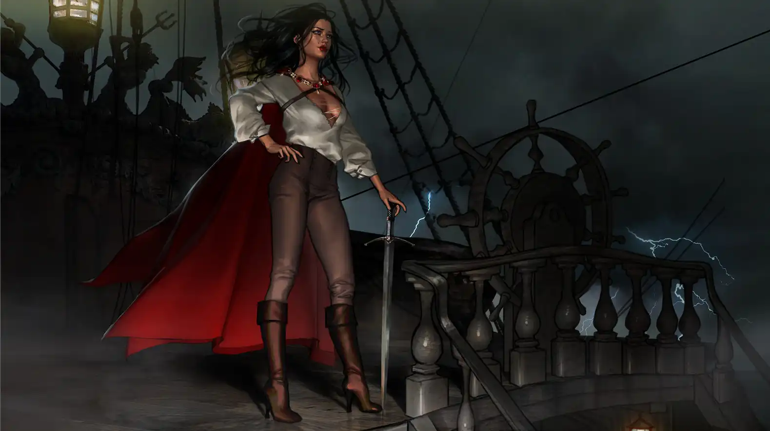 【欧美SLG/汉化/动态】血色玫瑰v4.1 AI版【PC+安卓/2.08G/更新】Sanguine Rose [v4.1]